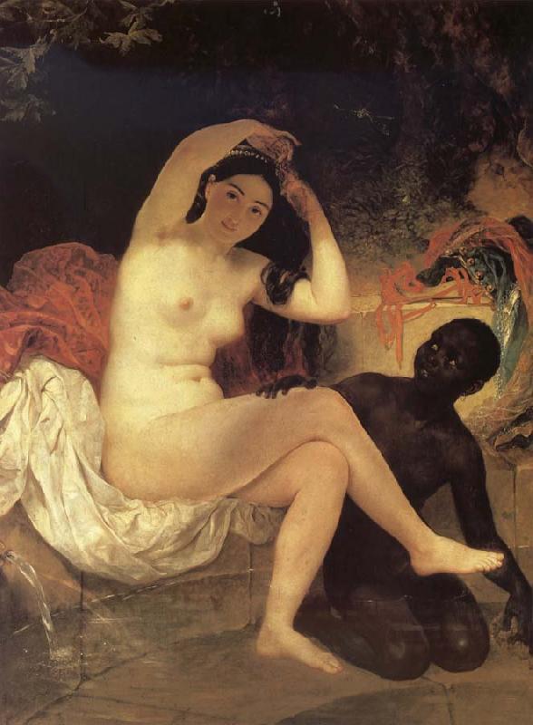 Karl Briullov Bathsheba